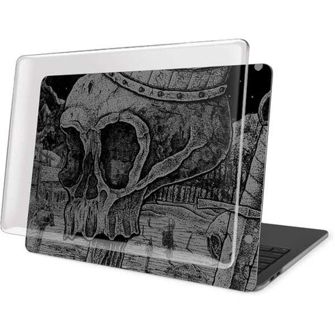 Alchemy Carta Skull Sketch MacBook Pro 15in (2016-19) Case plus Skin