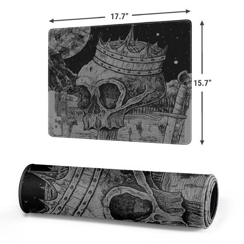 Alchemy Carta Skull Sketch Gaming Mouse Pad