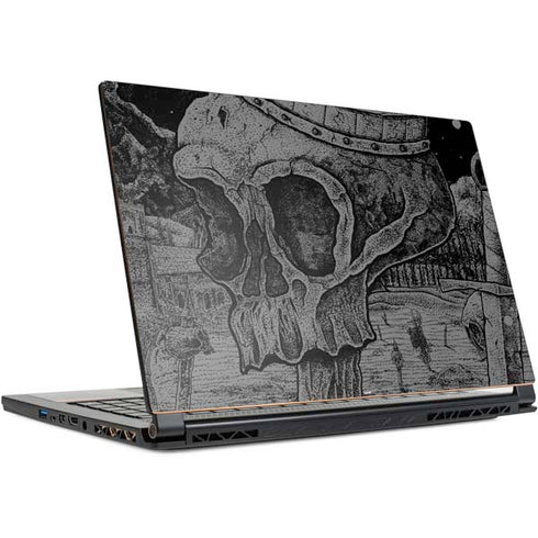 Alchemy Carta Skull Sketch MSI GS65 Stealth Laptop Skin