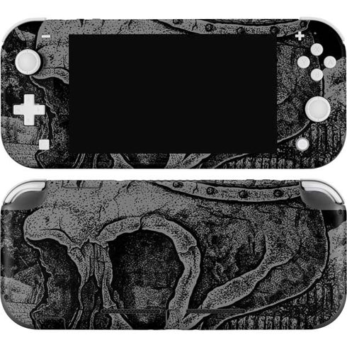 Alchemy Carta Skull Sketch Nintendo Switch Lite Skin