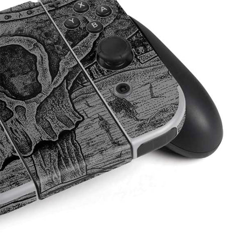 Alchemy Carta Skull Sketch Nintendo Switch OLED (2021) Skin