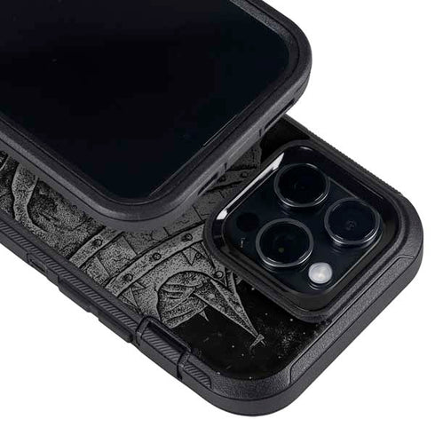 Alchemy Carta Skull Sketch Otterbox Defender iPhone Skin
