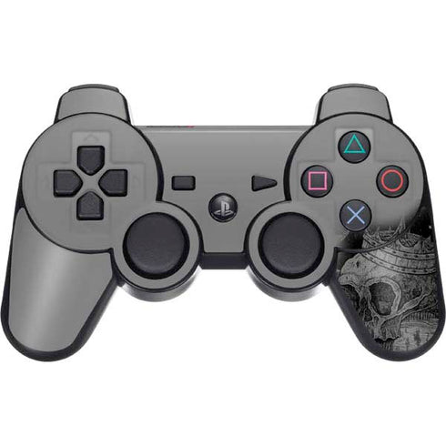 Alchemy Carta Skull Sketch PS3 Dual Shock wireless controller Skin