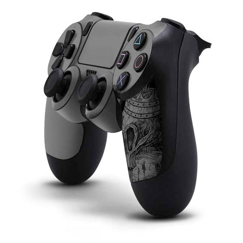 Alchemy Carta Skull Sketch PS4 Controller Skin