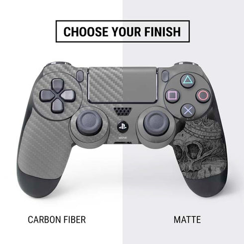 Alchemy Carta Skull Sketch PS4 Controller Skin
