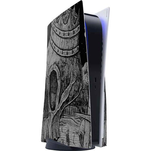Alchemy Carta Skull Sketch PS5 Console Skin
