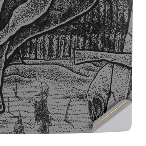 Alchemy Carta Skull Sketch PS5 Console Skin