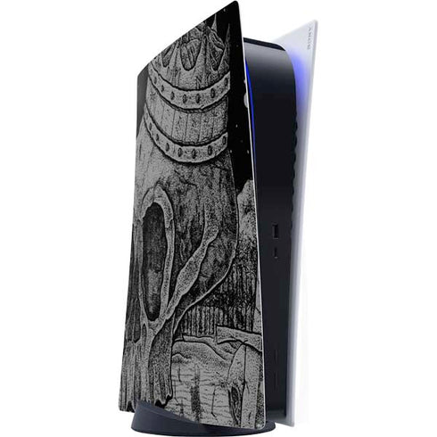 Alchemy Carta Skull Sketch PS5 Digital Edition Console Skin