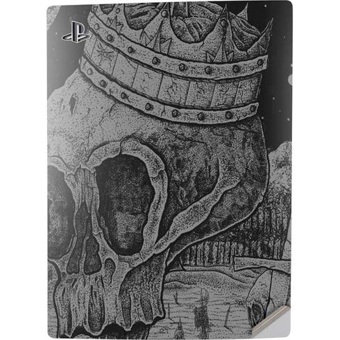 Alchemy Carta Skull Sketch PS5 Digital Edition Console Skin