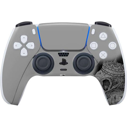 Alchemy Carta Skull Sketch PS5 Controller Skin