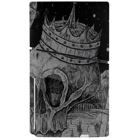 Alchemy Carta Skull Sketch PS5 Slim Disk Bundle Skin
