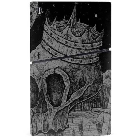 Alchemy Carta Skull Sketch PS5 Slim Digital Edition Bundle Skin