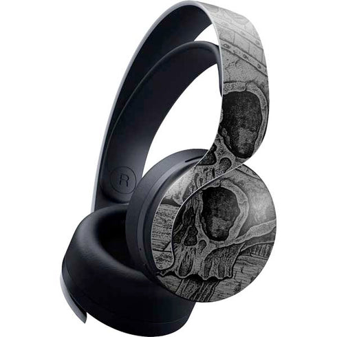 Alchemy Carta Skull Sketch PULSE 3D Wireless Headset for PS5 Skin