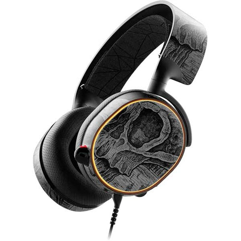 Alchemy Carta Skull Sketch SteelSeries Arctis 5 Skin
