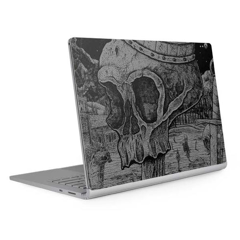Alchemy Carta Skull Sketch Surface Book 2 13.5in Skin