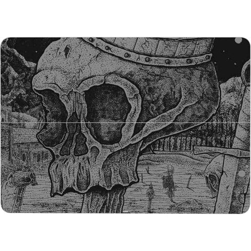 Alchemy Carta Skull Sketch Surface Laptop Studio Skin