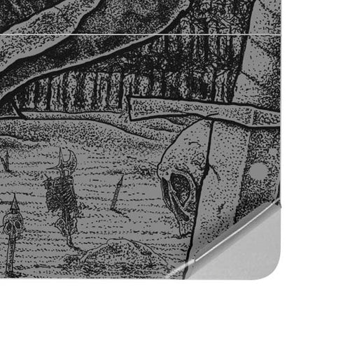 Alchemy Carta Skull Sketch Surface Laptop Studio Skin