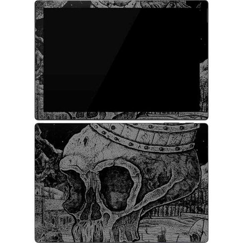 Alchemy Carta Skull Sketch Surface Pro 7 Skin