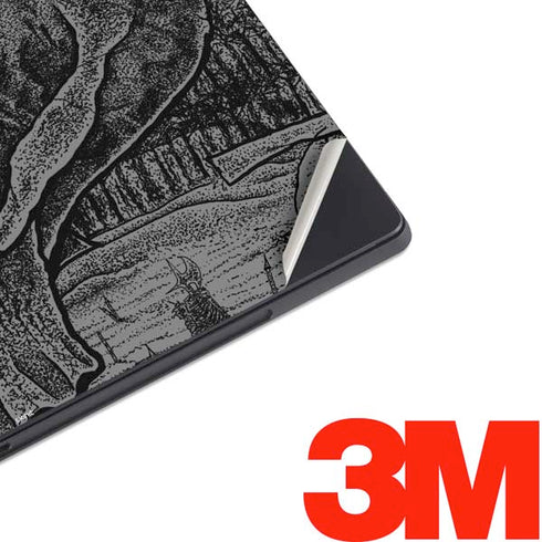 Alchemy Carta Skull Sketch Surface Pro 7 Skin