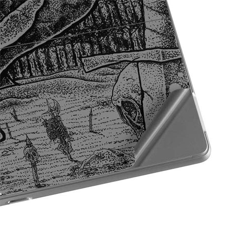 Alchemy Carta Skull Sketch Surface Pro 9 Skin