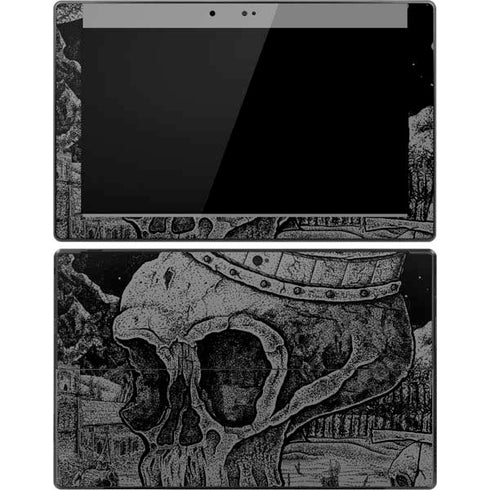 Alchemy Carta Skull Sketch Surface Pro Tablet Skin