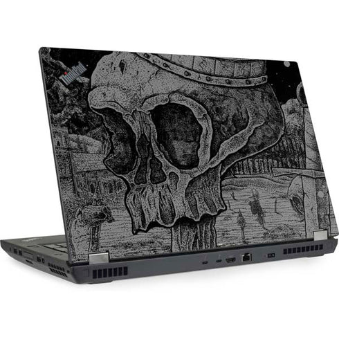 Alchemy Carta Skull Sketch Lenovo ThinkPad Skin