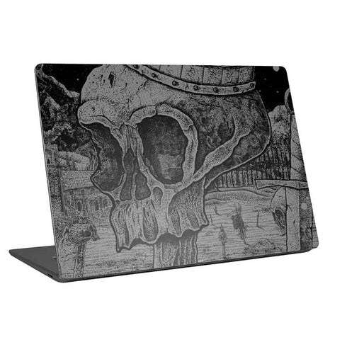 Alchemy Carta Skull Sketch Universal Laptop 11in (8.8 x 6.2in) Skin