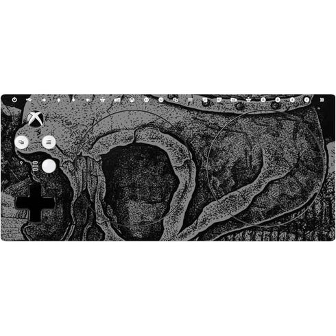 Alchemy Carta Skull Sketch Xbox Adaptive Controller Skin