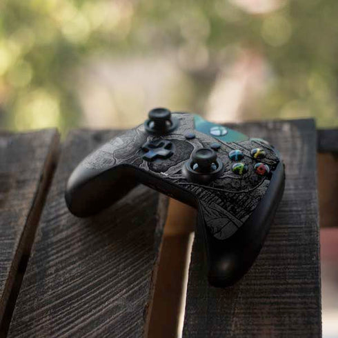 Alchemy Carta Skull Sketch Xbox One Controller Skin