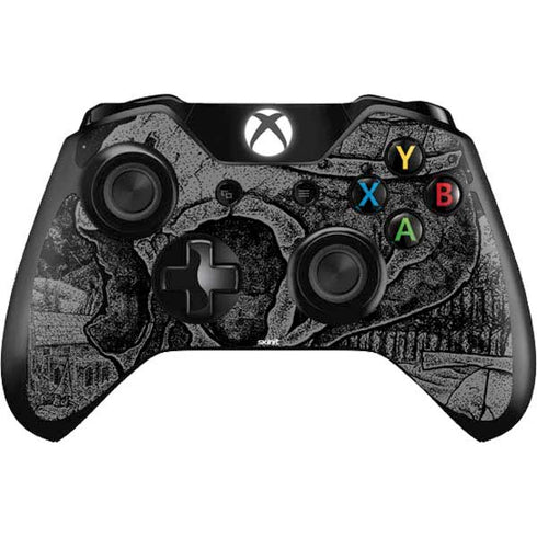 Alchemy Carta Skull Sketch Xbox One Controller Skin