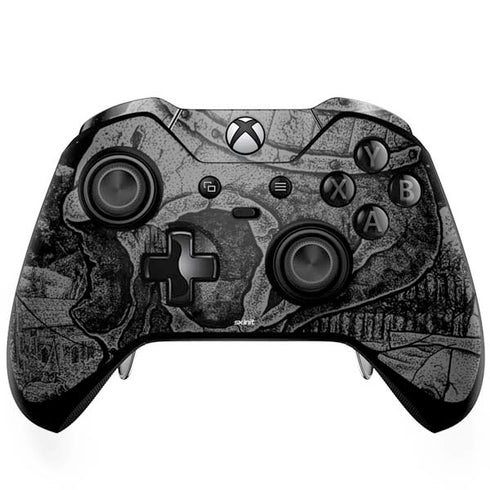 Alchemy Carta Skull Sketch Xbox One Elite Controller Skin