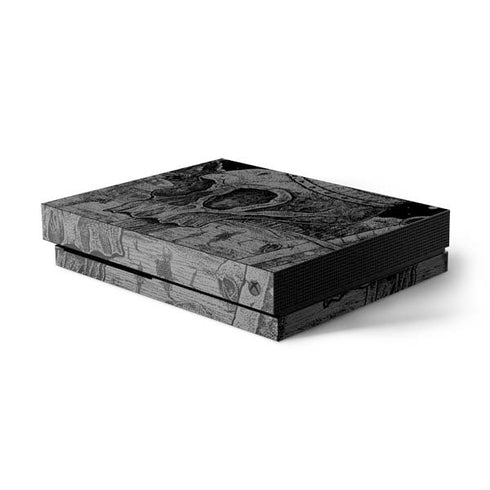 Alchemy Carta Skull Sketch Xbox One X Console Skin