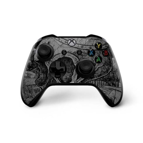 Alchemy Carta Skull Sketch Xbox One X Controller Skin