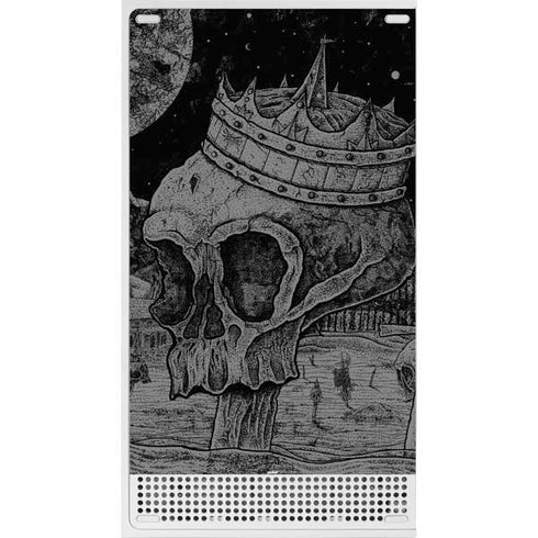 Alchemy Carta Skull Sketch Xbox Series S Console Skin
