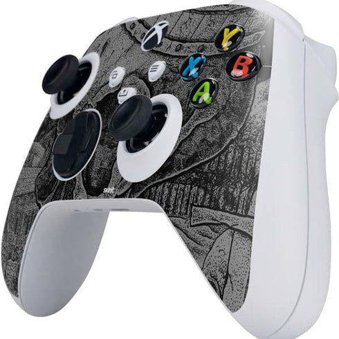 Alchemy Carta Skull Sketch Xbox Series S Controller Skin