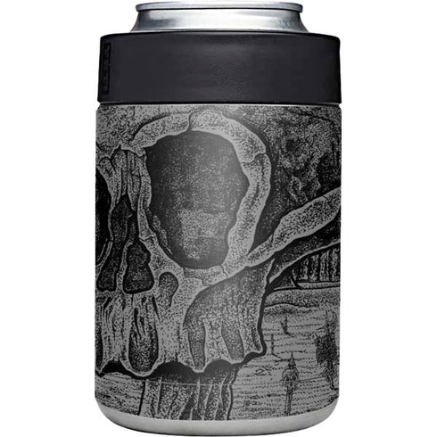 Alchemy Carta Skull Sketch Yeti Colster Can Insulator Skin