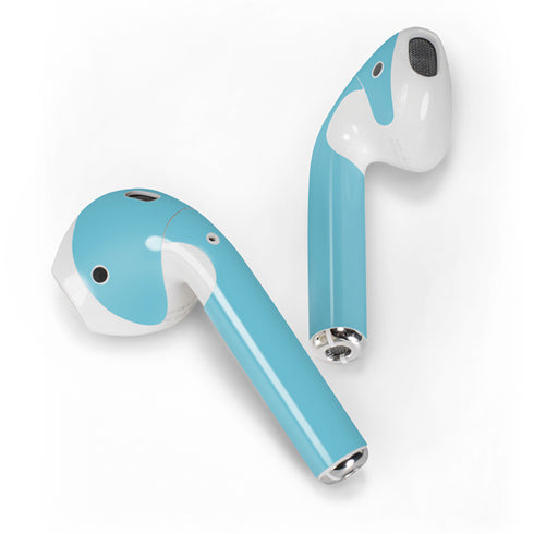 Sky High Blue Solid Apple AirPods 2 Skin
