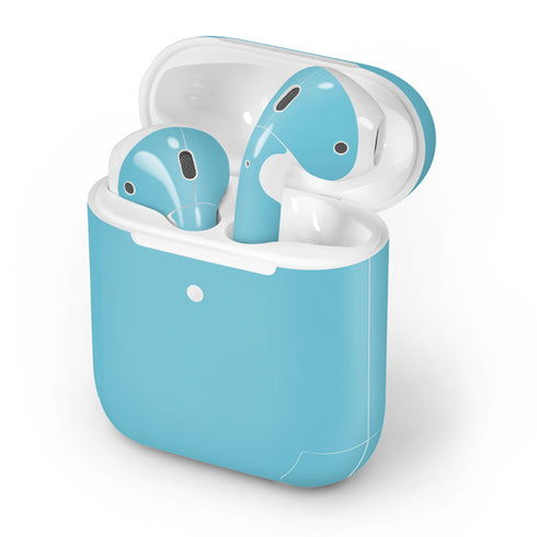 Sky High Blue Solid Apple AirPods 2 Skin