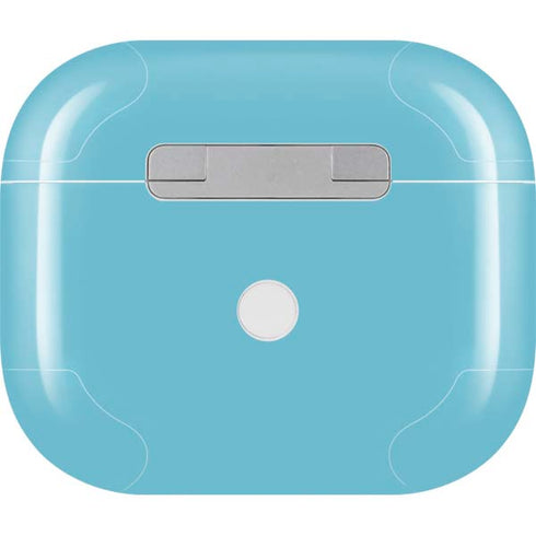 Sky High Blue Solid Apple AirPods (3rd Gen 2021) Skin