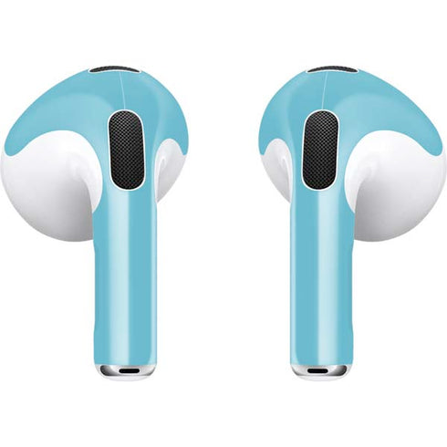 Sky High Blue Solid Apple AirPods (3rd Gen 2021) Skin