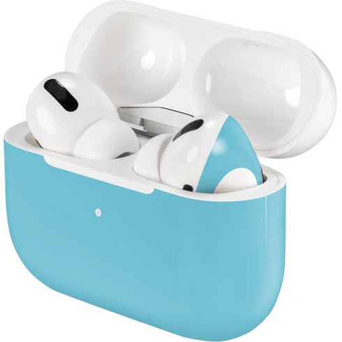 Sky High Blue Solid Apple AirPods Pro Skin