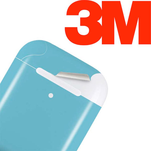 Sky High Blue Solid Apple AirPods Skin