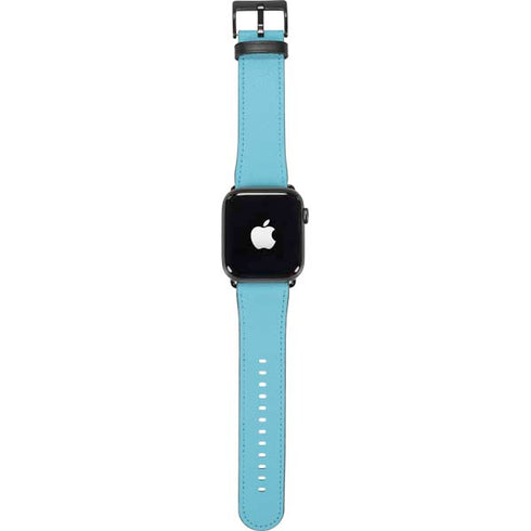 Sky High Blue Solid Apple Watch Band 42-44mm