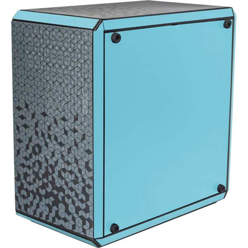 Sky High Blue Solid Cooler Master MasterBox Q300L Mini Tower Skin
