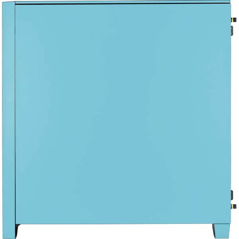 Sky High Blue Solid Corsair 4000D Tempered Glass Mid-Tower ATX Case Skin