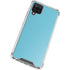 Sky High Blue Solid Galaxy A12 Clear Case