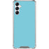 Sky High Blue Solid Galaxy A14 5G Clear Case