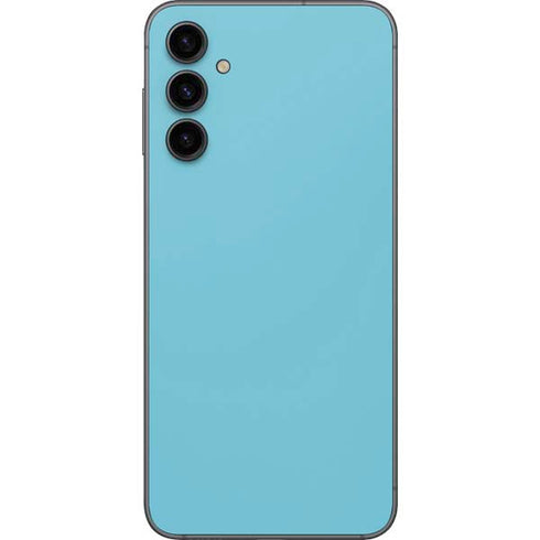 Sky High Blue Solid Galaxy A14 5G Skin