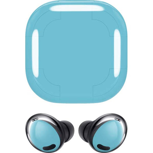 Sky High Blue Solid Galaxy Buds Pro Skin