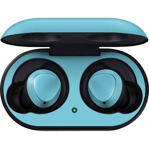 Sky High Blue Solid Galaxy Buds Skin